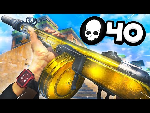 40 KILLS w/ PPSH 41 on REBIRTH ISLAND! 🔥 – Warzone Season 6