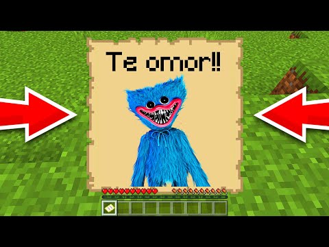Am primit o SCRISOARE de la HUGGY WUGGY.. MA AMENINTA ! (Minecraft)