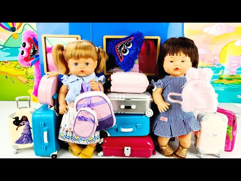 ANI y ONA se llevan a escondidas de VIAJE a HUGGY WUGGY y al SEÑOR FEO Muñecas Nenuco