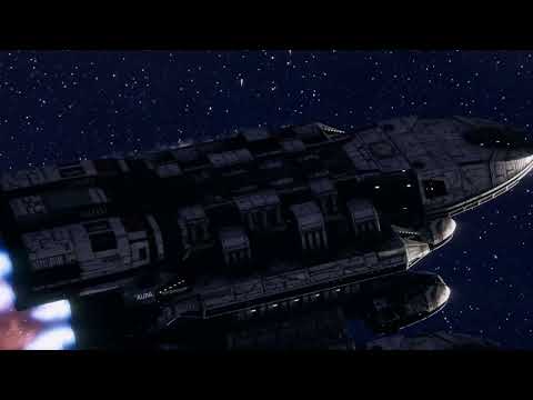 Battlestar Galactica: Deadlock Colonial forces destroy cylon raiding force