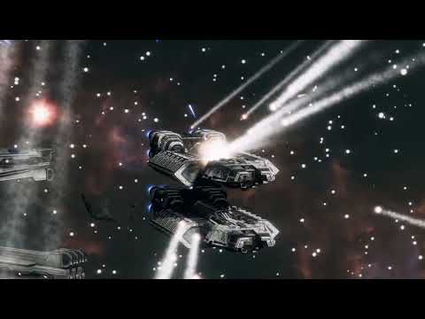 Battlestar Galactica: Deadlock Cylon fleet engages colonial battlegroup