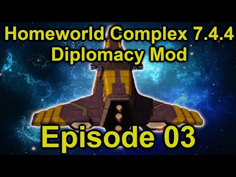 Being attacked by Big Ships! | Homeworld 2 Complex 7.4.4 Deplomacy Mod | Episode 3
