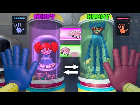 BRAIN EXCHANGE!? Huggy Wuggy Became Poppy Playtime