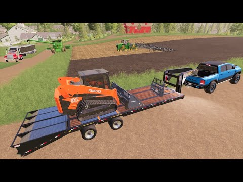 Buying a skid steer and bigger equipment for the farm | Suits to boots 9 | Farming Simulator 19
