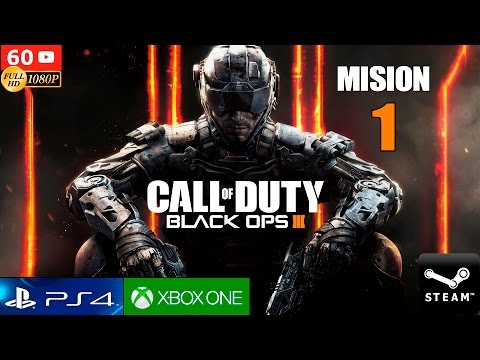 Call of Duty Black Ops 3 Mision 1 en Español Gameplay PC 1080p 60fps | Modo Campaña PS4 XboxOne