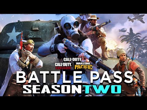 Call of Duty Warzone: Everything In The Season 2 Battle Pass! (Vanguard Battlepass)