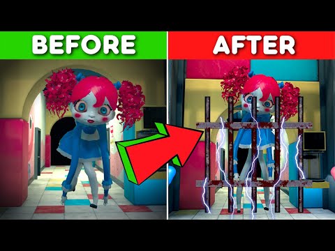 Can We Put Huggy Wuggy's POPPY in to PRISON? [Poppy Playtime]