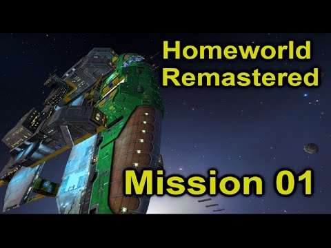 Celebrating the Homeworld 3 announcement by replaying Homeworld 1 | Homeworld Remastered | Mission 1