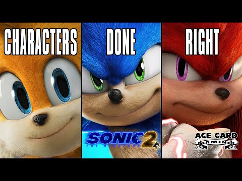 Characters Done Right – A Sonic Movie 2 Character Analysis of Sonic, Knuckles the Echidna & Tails