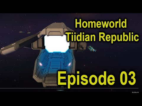 Checking out the Tiidian Republic Ships! | Homeworld Tiidain Republic | Episode 3