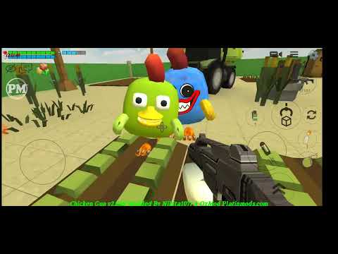 chicken gun huggy wuggy VS Zombie