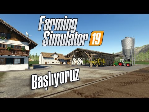 ÇİFTLİĞİ KURUYORUZ | Farming Simulator 19 (Türkçe oynanış) | Bölüm 1