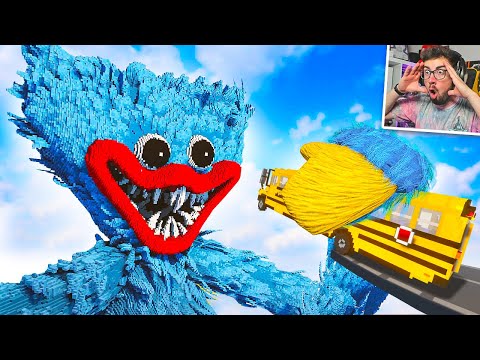 COCHES vs HUGGY WUGGY 💥 | Teardown Mods