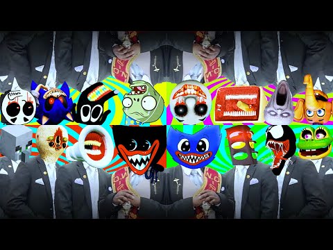 Coffin Dance SCARY MEGAMIX – Evil Huggy Wuggy & Sonic.EXE (Remix)