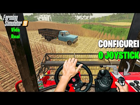 Colhendo soja safrinha com a mf56 | Simulando ao máximo #84 | Farming simulator 19
