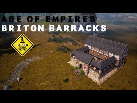 Conan Exiles: Briton Barracks (Speed Build/ No Mods)
