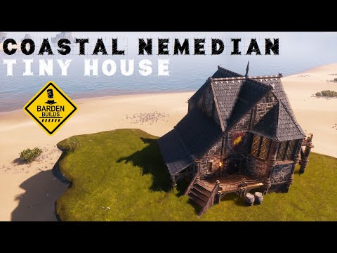 Conan Exiles: Coastal Nemedian Tiny House (Tutorial/ No Mods)