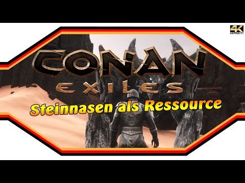 CONAN EXILES ★ Steinnasen als Ressource ★ Guide [4k]