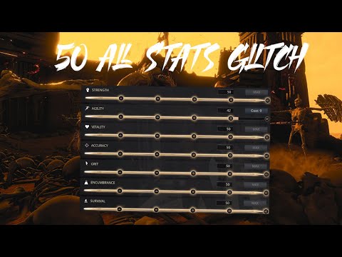 Conan Exiles | How to make full 50 Attributes