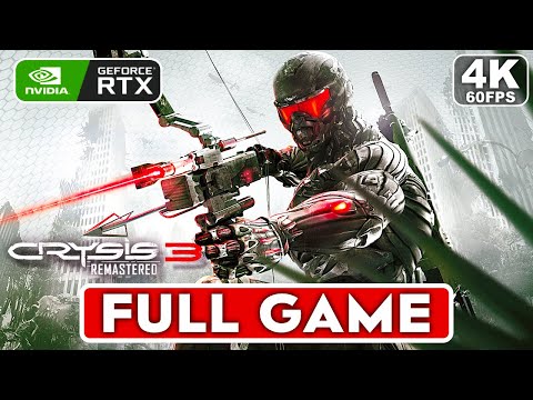CRYSIS 3 REMASTERED Gameplay Walkthrough Part 1 FULL GAME [4K 60FPS PC RTX] – No Commentary