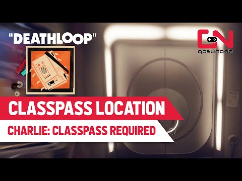 Deathloop ClassPass Location – Ultra Rare Trophy "You Only Die Once"