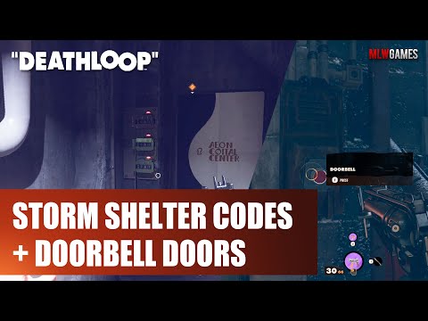 Deathloop Doorbell Doors + Three Storm Shelter Codes in Fristad Rock.  How to open