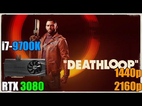 Deathloop l RTX 3080 i7 9700K l Very High Ultra Raytracing Settings l 1440p 4K l
