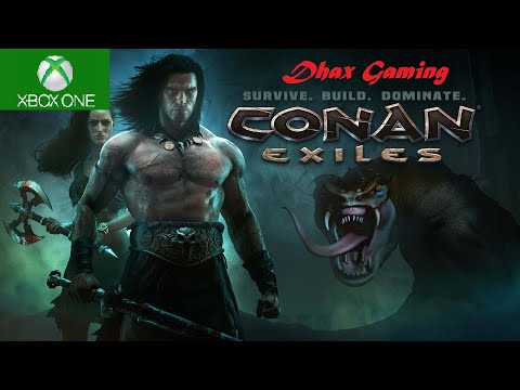 Dhax Gaming Live Stream: Conan Exiles on the Xbox one