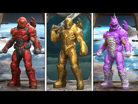 DOOM ETERNAL – All Slayer Skins Showcase (2021)