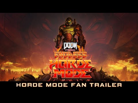 DOOM Eternal ENDLESS HORDE MODE FAN TRAILER + MASTER LEVELS