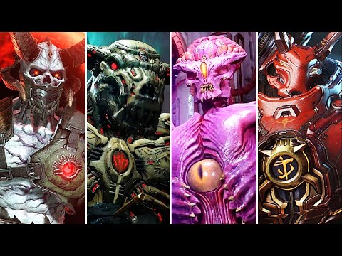 DOOM ETERNAL – Todos los Jefes en Español Latino // All Bosses 4K