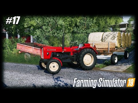 ㋡ POSTĘPOWY ROLNIK  ▶ＦＳ １９◀ Dwa nowe nabytki + sprzedaż belek , rzepaku , przyczepy