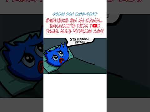 ¡EL MONSTRUO bajo de la cama de HUGGY WUGGY! – Poppy Playtime Dub #shorts