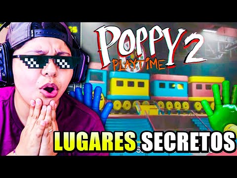 ENTRAMOS A LUGARES SECRETOS DEL CAPITULO 2 DE POPPY PLAYTIME 😱🔵 | Pathofail