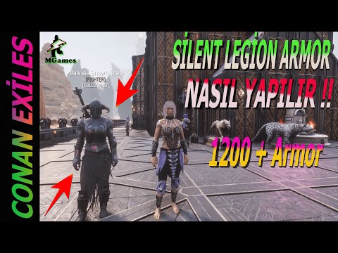 🔴Conan Exiles – SİLENT LEGİON ARMOR- NASIL YAPILIR !! /2021