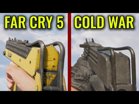 Far Cry 5 vs COD Black Ops Cold War – Weapons Comparison