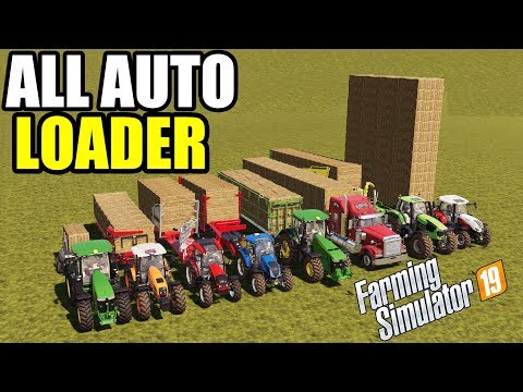 Farming Simulator 19 | ALL AUTO LOADER TRAILER – Square Baless…