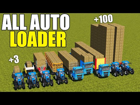 Farming Simulator 19 | ALL AUTO LOADER TRAILER – WOW !!! 3 TO 100 CAPACITY