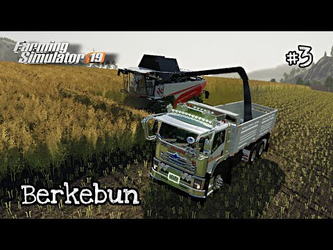 Farming Simulator 19 | BERKEBUN | Episode 03 | fs19 malaysia