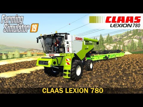 Farming Simulator 19 CLAAS LEXION 780 COMBINE