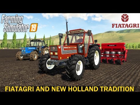 Farming Simulator 19 – FIATAGRI 130-90 and NEW HOLLAND TRADITION