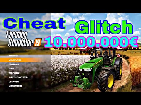 Farming Simulator 19 – Geld Cheat / Geld Glitch – LS19 (FS19) PS4 Money Cheat/Glitch