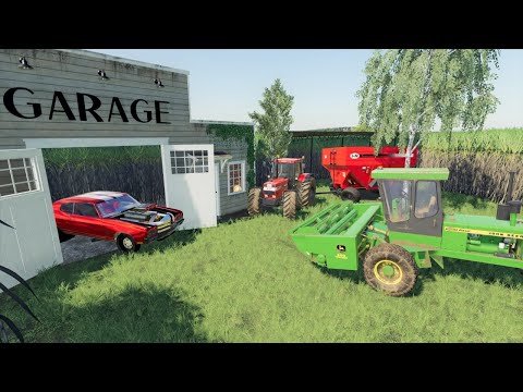 Finding our stolen tractors in abandoned barn | Back in my day 14 | Farming Simulator 19
