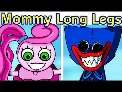 Friday Night Funkin' VS Mommy Long Legs FULL WEEK + Huggy Wuggy (FNF Mod) (Poppy Playtime Chapter 2)