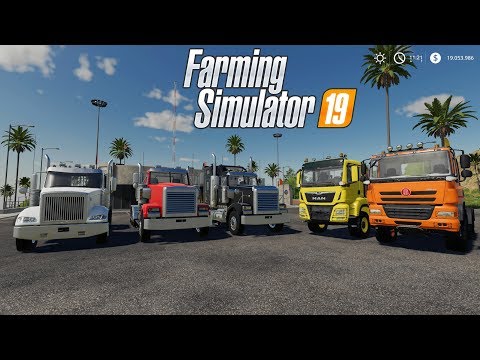 FS19 | Camiones Americanos y Europeos | Farming Simulator 19
