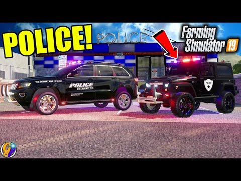 FS19 – NEW POLICE CAR $15,000 JEEP FARMING SIMULATOR 19