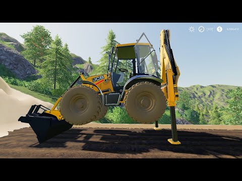 FS19 | Yol yapım çalışması – Kamu işleri – 5 | Map Swisstouch | Farming Simulator 19