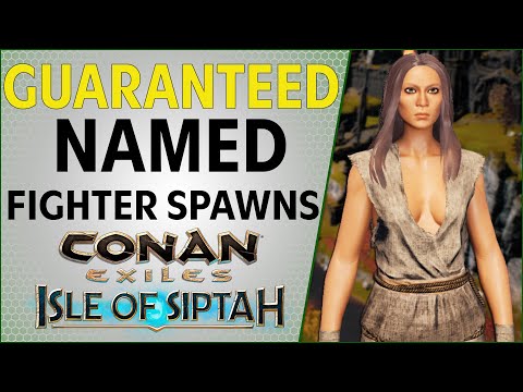 Guarnteed Named Fighter Spawn Locations Isle of Siptah Conan Exiles 2021
