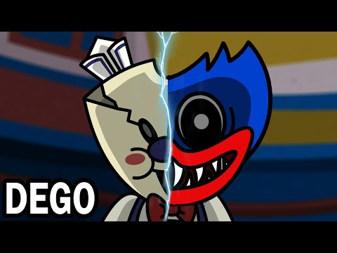 HELADERO vs HUGGY WUGGY: "BATALLA DE RAP" – CANCIÓN DEGOBOOM (OFICIAL)