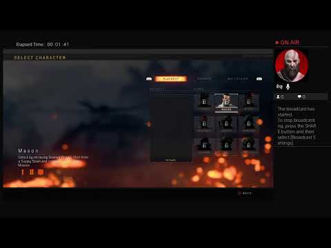Hi guys i will be playing Call of duty black ops 4